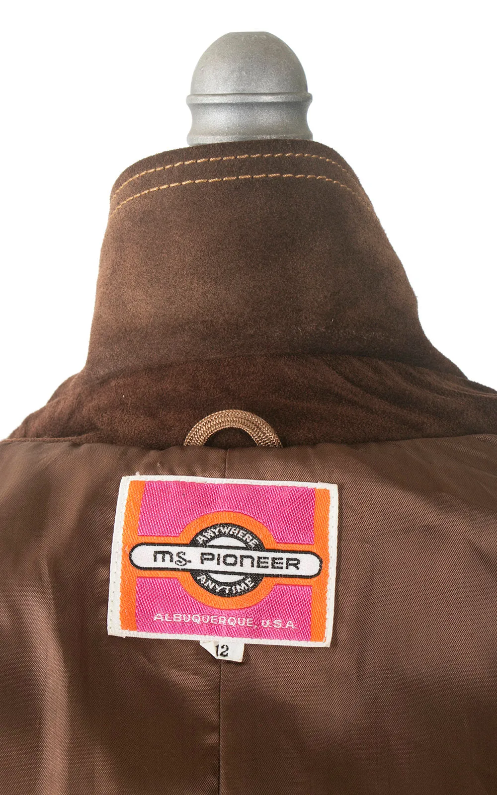 1970s Ms. Pioneer Chimayo Blanket and Suede Jacket | medium