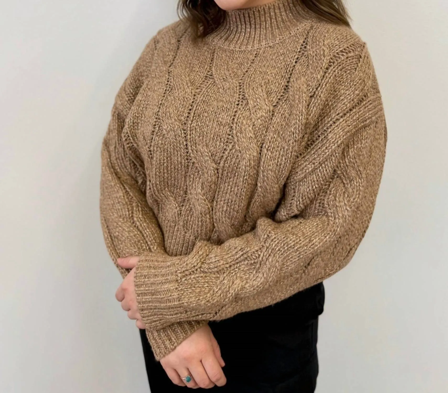 525 America - Anaiis Cropped Sweater