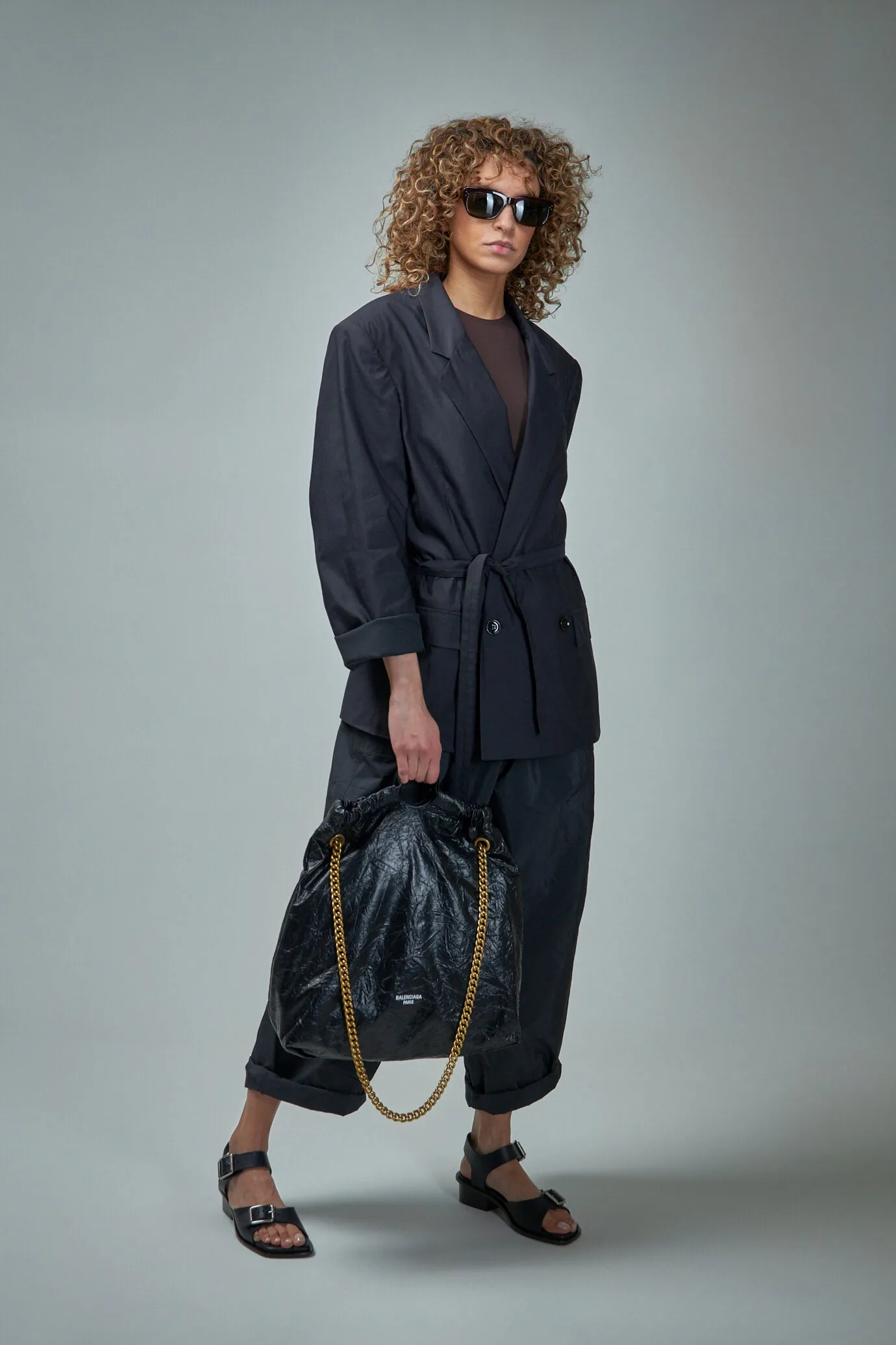 Belted Light Tailored Jacket