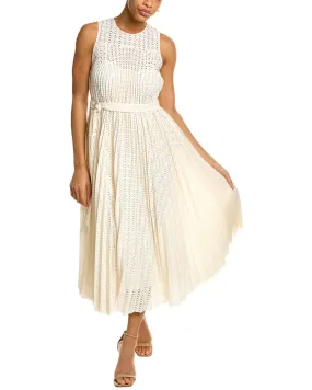 Boss Hugo Boss Pleated Midi Dress