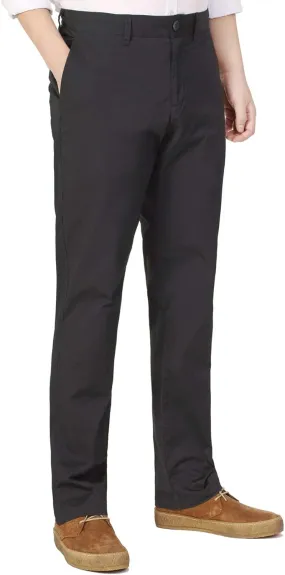 P&L Men's Casual Pants Straight Fit Cotton Stretch Flat Front Trousers for Man
