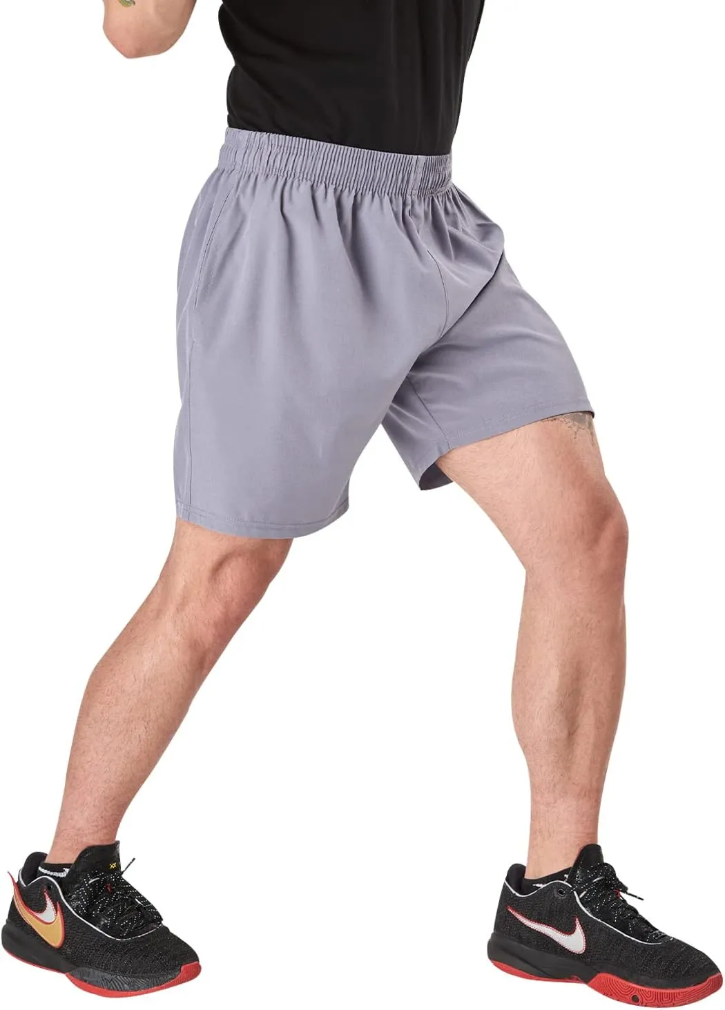 Ultra Performance Mens Workout Gym Shorts Men Casual 4 Pack Men's Athletic Running Shorts for Men 7 Inch Inseam