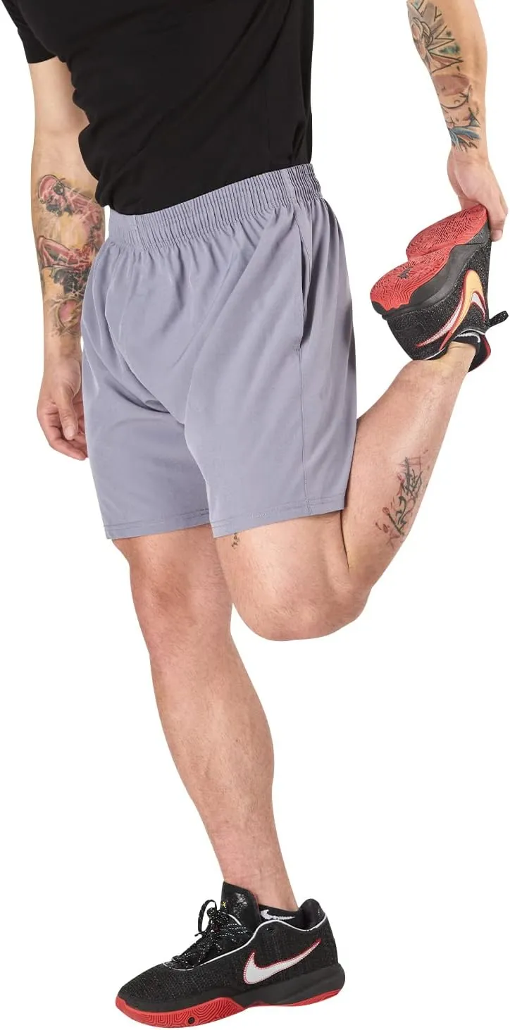 Ultra Performance Mens Workout Gym Shorts Men Casual 4 Pack Men's Athletic Running Shorts for Men 7 Inch Inseam